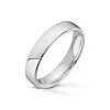 Wedding by Frisenberg – Giftering i hvitt gull – 4 mm bred