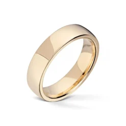 Wedding by Frisenberg – Giftering i gult gull – 5 mm bred