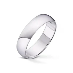 Wedding by Frisenberg – Giftering i hvitt gull – 5 mm bred