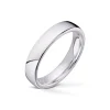 Wedding by Frisenberg – Giftering i hvitt gull – 4 mm bred