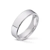 Wedding by Frisenberg – Giftering i hvitt gull – 5 mm bred