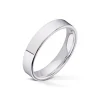 Wedding by Frisenberg – Giftering i hvitt gull – 4 mm bred