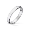 Wedding by Frisenberg – Giftering i hvitt gull – 3 mm bred